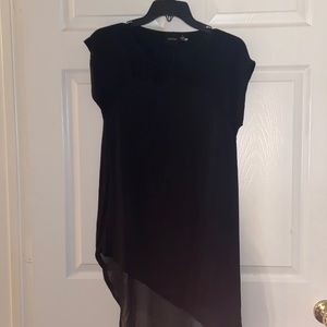 SHEER BLACK TOP